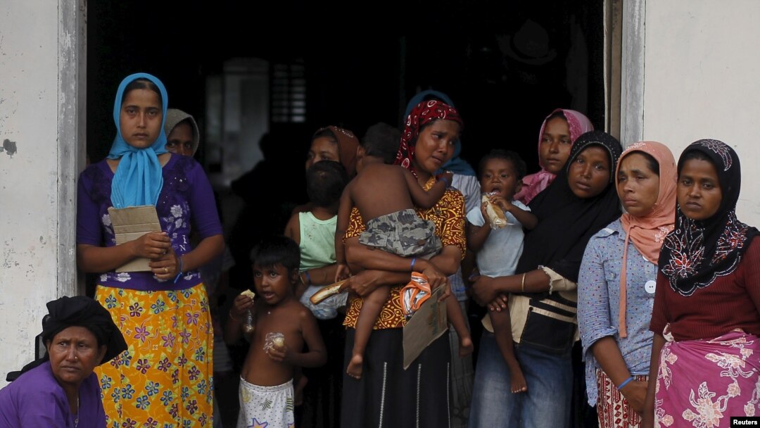Indoneziyadan boshpana izlab kelgan rohinja musulmonlari