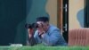Tư liệu: Lãnh tụ Triều Tiên Kim Jong Un theo dõi cuộc thử nghiệm hai phi đạn đạn đạo tầm ngắn trong một bức ảnh không đề ngày tháng do Thông tấn xã Trung ương Triều Tiên công bố vào ngày 26 tháng 7, 2019.