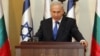 Israeli Prime Minister Benjamin Netanyahu speaks during a joint press conference with his Bulgarian counterpart, Boyko Borissov, not seen, in Jerusalem, Tuesday, Sept. 11, 2012.