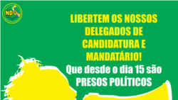 Gaza: Concedida liberdade condicional aos 18 jovens do Nova Democracia