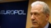 Dimitris Avramopoulos, EU Commissioner for Migration, Home Affairs and Citizenship at the Europol headquarters in The Hague, Netherlands, Feb. 22, 2016.