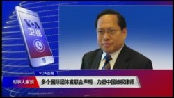 VOA连线（何俊仁）：多个国际团体发联合声明，力挺中国维权律师