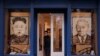 FILE - Artworks featuring U.S. President Donald Trump and North Korean leader Kim Jong Un are displayed at a gallery in Hanoi, Vietnam, Feb. 28, 2019. 