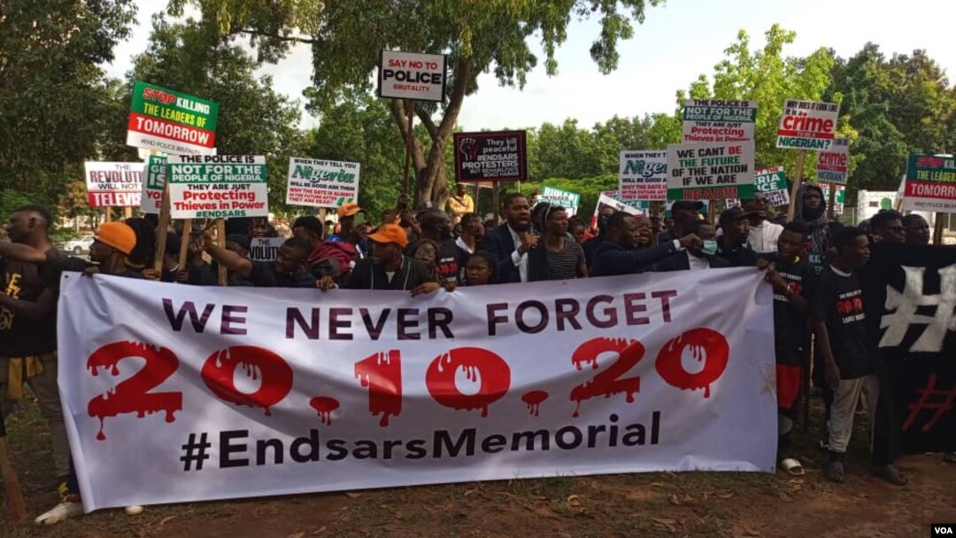 Yadda aka gudanar da zanga zangar endsars a Abuja