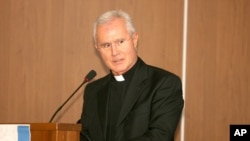 Monsignor Nunzio Scarano in Salerno, Italy, undated file photo.