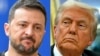 Колаж фотографій президента України Володимира Зеленського й президента США Дональда Трампа, створена 12 лютого 2025 року, (Фото: NICOLAS TUCAT та ANDREW CABALLERO-REYNOLDS / AFP)