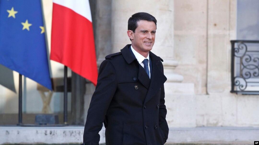 FILE - French Prime Minister Manuel Valls.