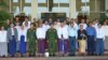  ဗိုလ်ချုပ်မှူးကြီးမင်းအောင်လှိုင် နဲ့ သတင်းမီဒီယာကောင်စီ အဖွဲ့ဝင်များတွေ့ဆုံ (သတင်းဓါတ်ပုံ- ဗိုလ်ချုပ်မှူးကြီးမင်းအောင်လှိုင် တရားဝင် ဖေ့စ်ဘုတ်)