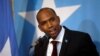 FILE - Somalia's Prime Minister Hassan Ali-Khaire addresses lawmakers during a parliament session in the capital Mogadishu, March 1, 2017.