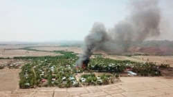 Rakxayn shtatida nizolar natijasi. Myanma, 16-may, 2020.