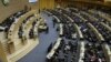 FILE - A general view shows delegates attending the 50th African Union Anniversary Summit in Addis Ababa, May 25,2013. 