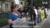 Активісти за свободу Сенцова вийшли у Вашингтоні на 100-ий день голодування. Відео
