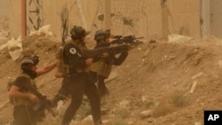 Ramadi, Anbar poytaxtida jagnlar. 14-may, 2015-yil.