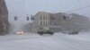 FILE - Fresh snow and high winds hit Lowville, N.Y., Dec. 12, 2024. Meteorologists warned Jan. 3, 2025, that a strong snow and ice storm followed by brutally cold conditions would soon smack the eastern two-thirds of the United States.