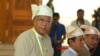 အစိုးရသစ်ဖွဲ့စည်းပုံ တင်သွင်းပြီးနောက် ပြည်ထောင်စု လွှတ်တော်အစည်းအဝေးတွင် ရွေးချယ်ခံသမ္မတ ပထမဆုံး တက်ရောက် နားထောင်။ မတ် ၁၈၊ ၂၀၁၆