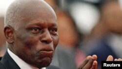 FILE - Angolan President José Eduardo dos Santos.