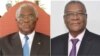 Manuel Pinto da Costa e Evaristo Carvalho