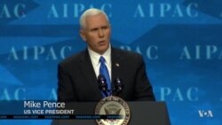 Trump Officials Draw AIPAC Cheers for Tougher Line on Israel's Adversaries