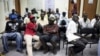 South Sudanese refugees are held at a detention center south of Tel Aviv, Israel, June 11, 2012.