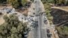 Posljedice napada Hamasa na muzički festival u Izraelu, u kojem je poginulo 260 osoba (Foto: SOUTH FIRST RESPONDERS / AFP) 