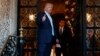 President-elect Donald Trump gives a thumbs up after speaking to reporters at Mar-a-Lago, Dec. 28, 2016, in Palm Beach, Florida.