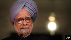 Indian Prime Minister Manmohan Singh in New Delhi, May 22, 2013 file photo.