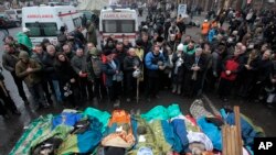 Abigaragambya barasezera ku bishwe mu murwa mukuru Kiev wa Ukraine
