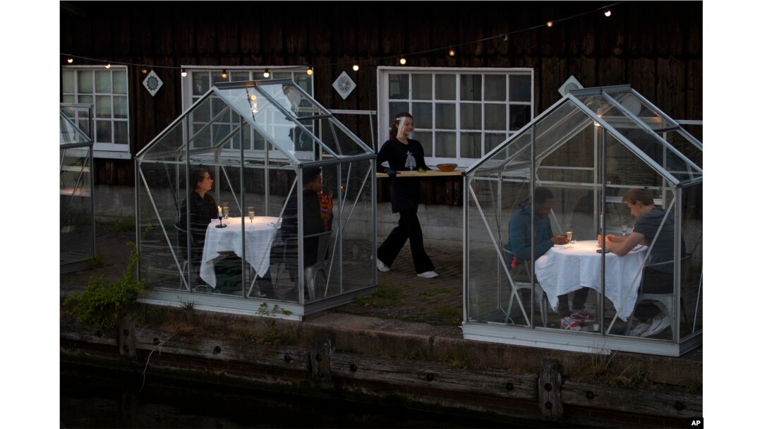 Social Distancing as Restaurants Re-open