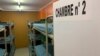Bunk beds are seen in the atomic shelter underneath the civil protection building in Gollion, Switzerland, Dec. 12, 2024. 