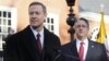 Maryland Governor Martin O'Malley (L) speaks in support of a same-sex marriage bill in front of legislator Senator Richard Madaleno, an openly gay member of the state Senate, during a news conference in Annapolis, Maryland, January 24, 2012.