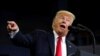 FILE - U.S. President Donald Trump speaks during a "Make America Great Again" rally in Evansville, Indiana, Aug. 30, 2018.