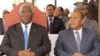 Manuel Pinto da Costa, Presidente e candidato, e Patrice Trovoada, primeiro-ministro