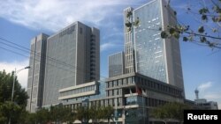 2017年9月20日，天津的一个建筑群，经营今日头条的Bytedance公司天津部门在这里办公，负责内容监控。