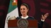 La electa presidenta Claudia Sheinbaum, durante una conferencia de prensa en Palacio Nacional en la Ciudad de México, el lunes 10 de junio de 2024.