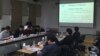 18일 서울 동숭동 예술가의 집에서 열린 '통일문화 정책포럼'에서 박영정 한국문화관광연구원 통일문화연구센터장이 발제를 하고있다.